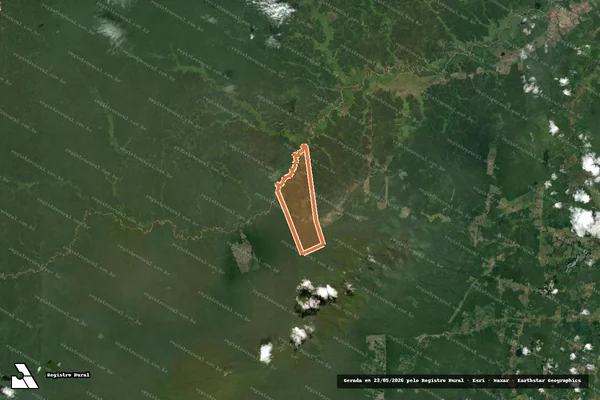 Imagem de satélite de FAZENDA PITANGA em MUCAJAÍ - RR