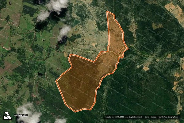 Imagem de satélite de Fazenda Carnaubinha em DONA INÊS - PB