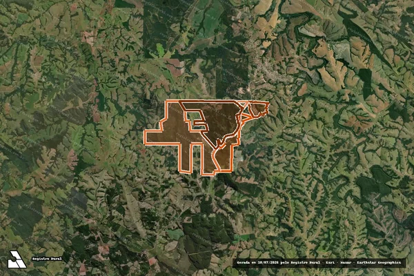 Imagem de satélite de Faz Rio Do Peixe Gl 5 Quinhão 3 em FIGUEIRA - PR