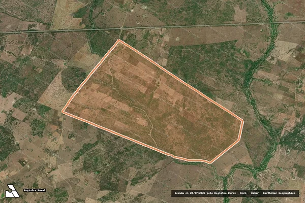Imagem de satélite de Fazenda Lajeiro Alto em ITAÍBA - PE