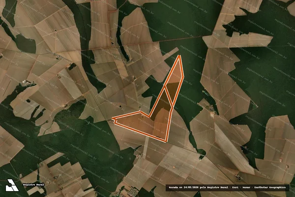 Imagem de satélite de FAZENDA FILADELFIA em NOVA MUTUM - MT