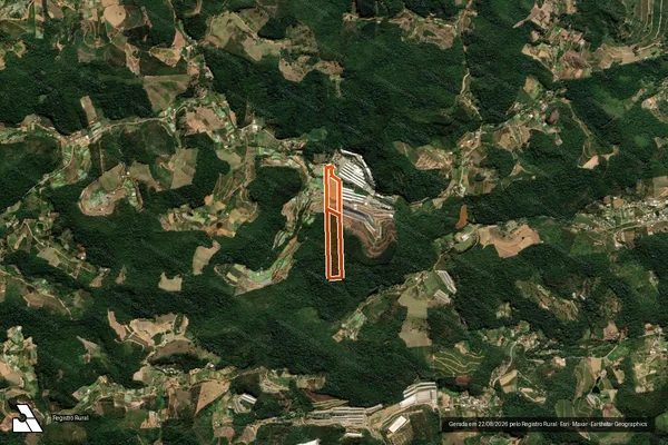 Imagem de satélite de SÍTIO BERGER em SANTA MARIA DE JETIBÁ - ES