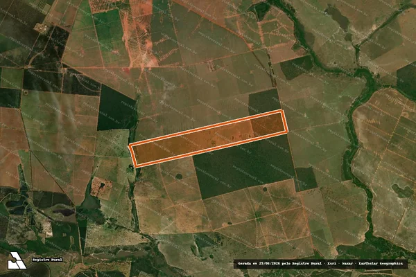 Imagem de satélite de FAZENDA SANTA TEREZA em RIBAS DO RIO PARDO - MS