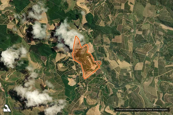 Imagem de satélite de SITIO COFLER em RIO BANANAL - ES