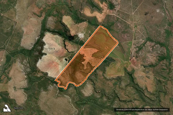 Imagem de satélite de FAZENDA FLORESTA DAS AGUAS I em PONTE ALTA DO TOCANTINS - TO
