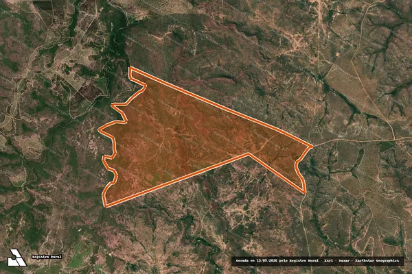 Imagem de satélite de Fazenda Uniao Campo Grande I e II em JOÃO PINHEIRO - MG