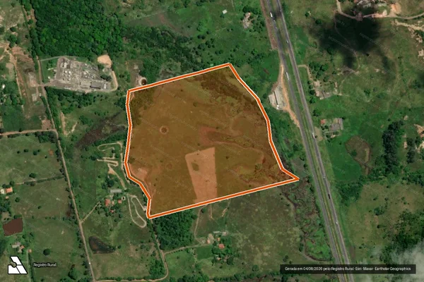 Imagem de satélite de FAZENDA OURO VERDE em CANDEIAS - BA