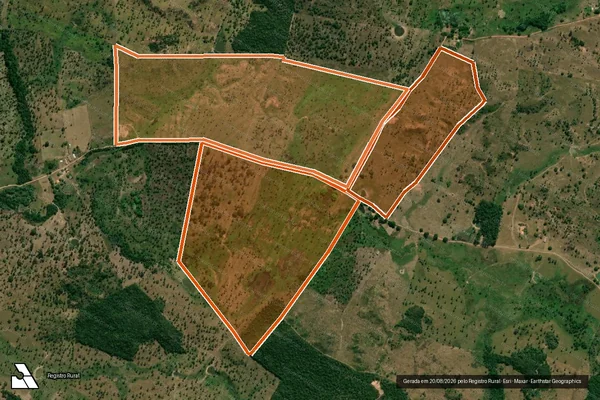 Imagem de satélite de Fazenda Santa Izabel em SENADOR LA ROCQUE - MA