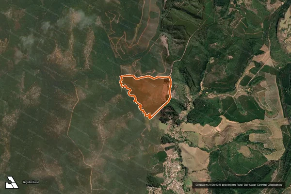 Imagem de satélite de SITIO BOM SUCESSO em ANTÔNIO DIAS - MG