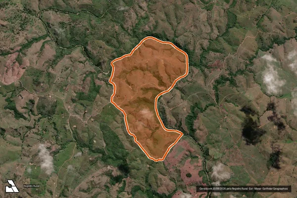Imagem de satélite de Fazenda Menino Jesus De Praga em SANTA ROSA DE LIMA - SE