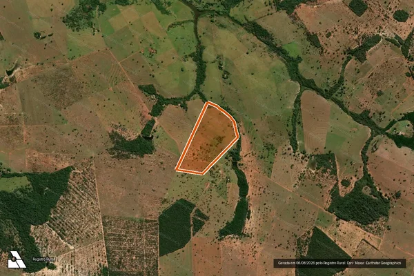 Imagem de satélite de Faz. Boa Vista Parte 2 em JARAGUARI - MS