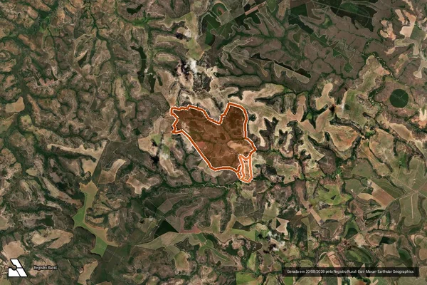 Imagem de satélite de Fazenda Pereira em JOÃO PINHEIRO - MG