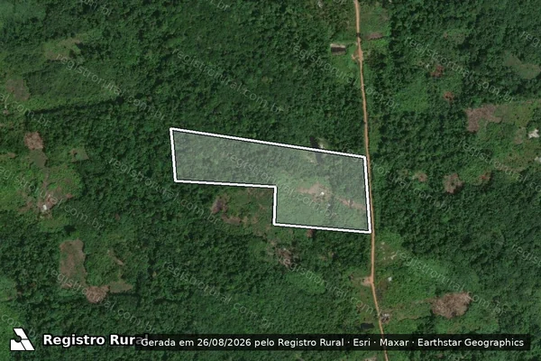 Imagem de satélite de LOTE 150 em SÃO GABRIEL DA CACHOEIRA - AM