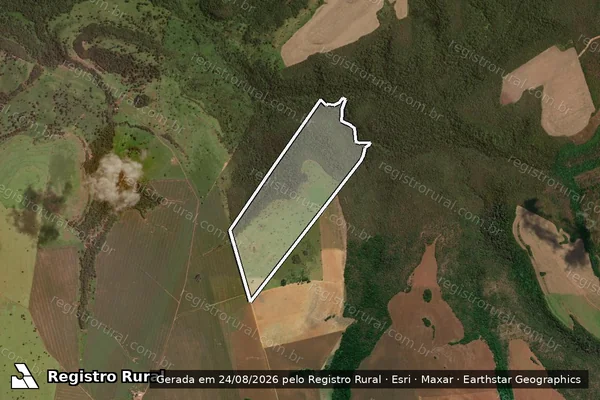 Imagem de satélite de Fazenda Estância Pai Velho em CAIAPÔNIA - GO