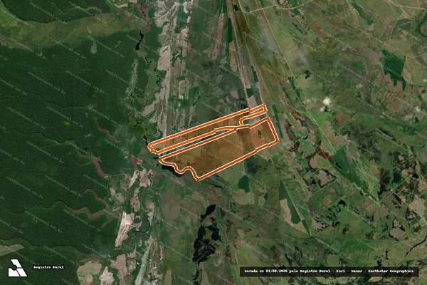 Imagem de satélite de Fazenda Santo Afonso em JAGUARÉ - ES