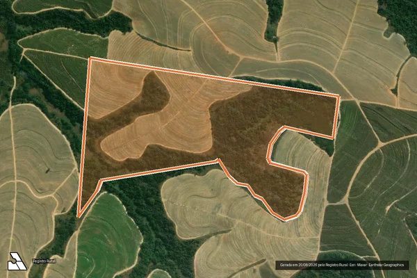 Imagem de satélite de Fazenda Santa Tereza G 1a-1 em CAPIVARI - SP
