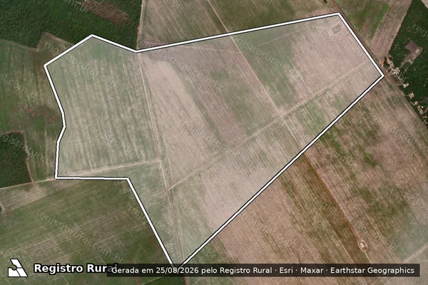 Imagem de satélite de Faz São João em BURITI - MA