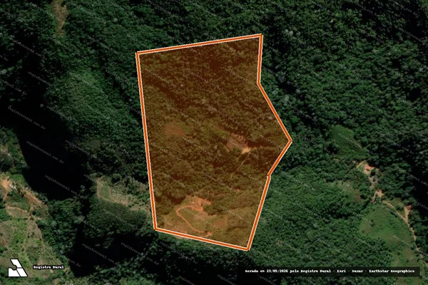 Imagem de satélite de SITIO OSSIS ABDALLA em SANTA LEOPOLDINA - ES