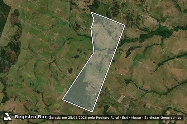 Imagem de satélite de Fazenda Janaina em RIO MARIA - PA