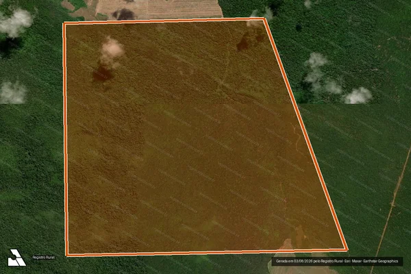 Imagem de satélite de FAZENDA SANTA MARIA em ITAÚBA - MT