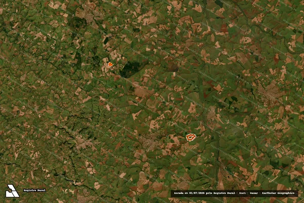 Imagem de satélite de SITIO JB VI em TAQUARAL - SP