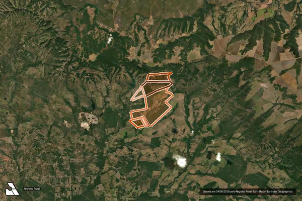 Imagem de satélite de FAZENDA PONDEROSA em CUIABÁ - MT