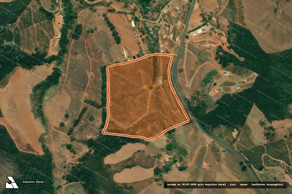 Imagem de satélite de SITIO JAMBO em TEIXEIRAS - MG