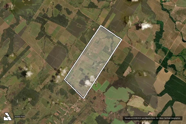 Imagem de satélite de P.A SANTA ISABEL em NOVA GUARITA - MT