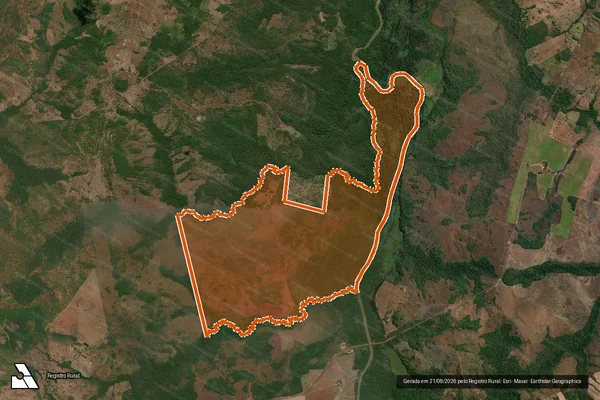 Imagem de satélite de Fazenda Sao Jose em ARAGUACEMA - TO