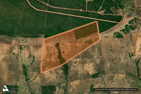 Imagem de satélite de FAZENDA MATO VERDE em SÃO PEDRO DOS CRENTES - MA