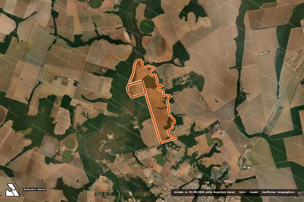 Imagem de satélite de SITIO DA NONA em SORRISO - MT