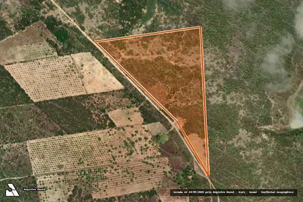 Imagem de satélite de PA MULUNGUZINHO - LOTE 57 em MOSSORÓ - RN