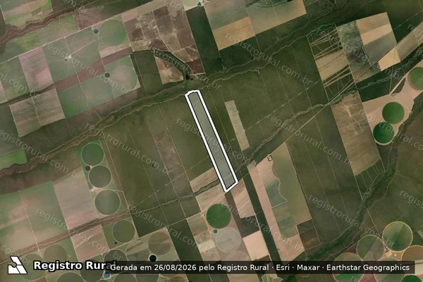 Imagem de satélite de Fazenda Nova Esperanca  Xx em SÃO DESIDÉRIO - BA