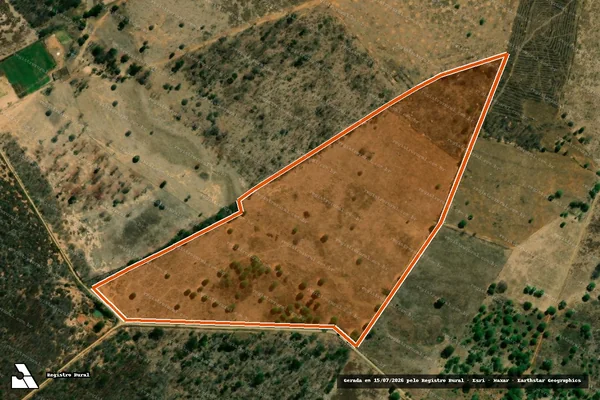 Imagem de satélite de FAZENDA DEFESA em SERRA DOURADA - BA