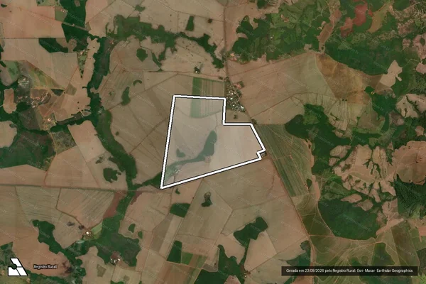 Imagem de satélite de FAZENDA SARACURA em JATAÍ - GO