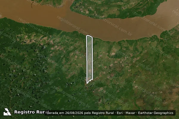 Imagem de satélite de FAZENDA MARILU em CHAVES - PA