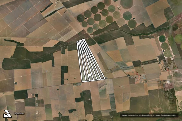 Imagem de satélite de FAZENDA SANTO ANTONIO em LUÍS EDUARDO MAGALHÃES - BA