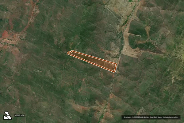 Imagem de satélite de FAZENDA LAGOA DO TANQUE em JEQUIÉ - BA