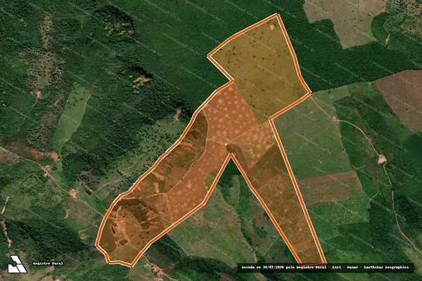 Imagem de satélite de FAZENDA SANTA MARIA em MARAJÁ DO SENA - MA