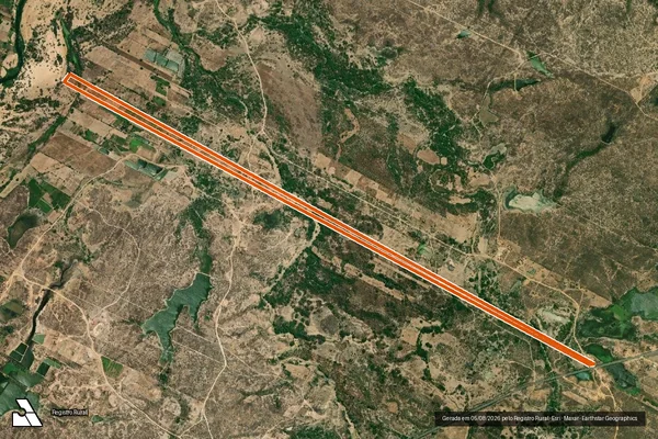 Imagem de satélite de SÍTIO NOVO em ALTO SANTO - CE