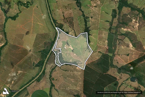 Imagem de satélite de Fazenda Olaria em MARTINHO CAMPOS - MG