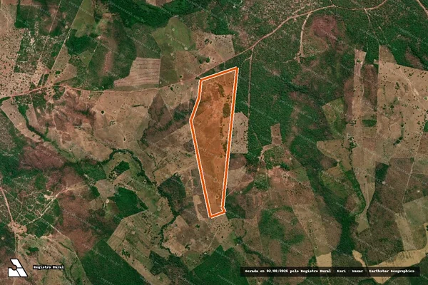 Imagem de satélite de Fazenda Canto Bom / Antiga-Iramar em RIACHÃO - MA
