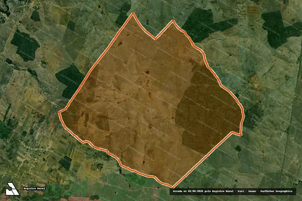 Imagem de satélite de Fazenda Salobro em RIACHÃO DO DANTAS - SE