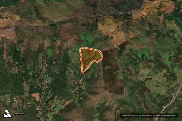 Imagem de satélite de Fazenda Dos Vieiros em ITATIAIUÇU - MG