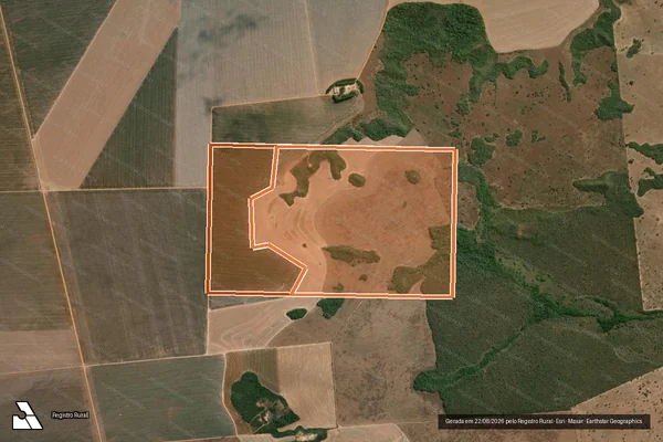 Imagem de satélite de Fazenda Alianca em NOVO SÃO JOAQUIM - MT