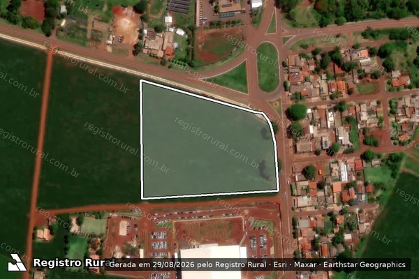 Imagem de satélite de CHACARA JAGUAPIRU - QUINHAO A1 em DOURADOS - MS