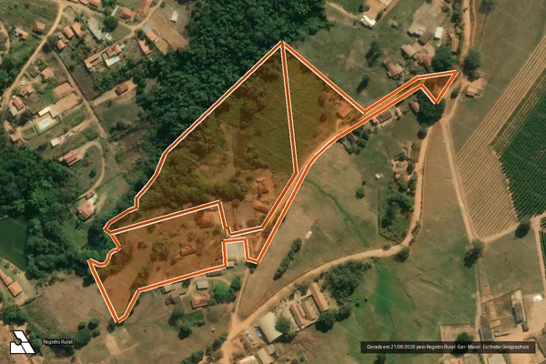 Imagem de satélite de SITIO RIBEIRAO SAO PAULO GLEBA A em SANTO ANTÔNIO DO JARDIM - SP