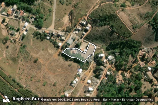 Imagem de satélite de SITIO SAO SILVESTRE em CARATINGA - MG