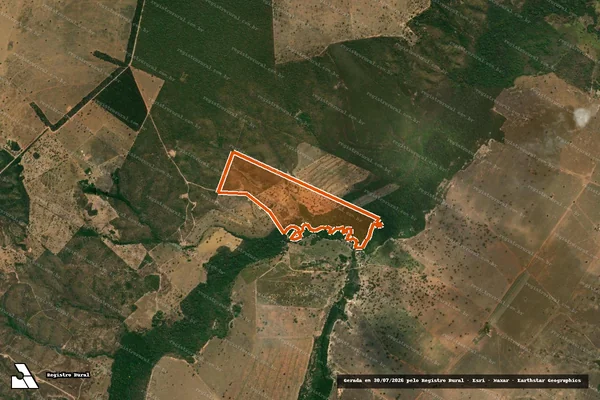 Imagem de satélite de Chacara Barreirã em ARAGARÇAS - GO