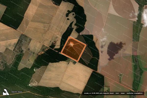 Imagem de satélite de FAZENDA SAO ROQUE II em NOVA MUTUM - MT